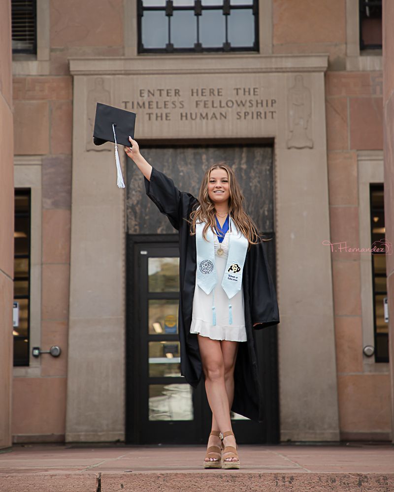 2024 graduation CU Boulder Grad sessions Boulder photographer
