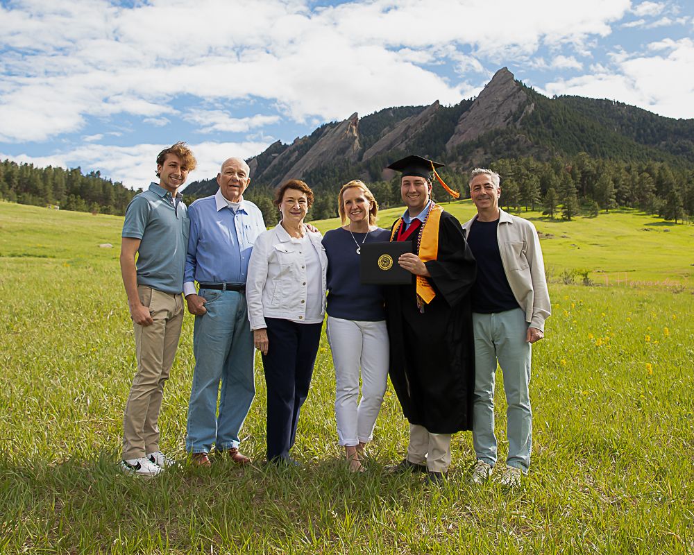 Family photo sessions Chautauqua Park Boulder Colorado UC Boulder