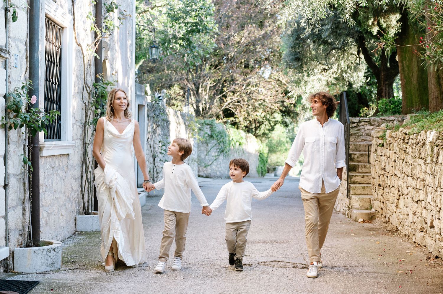 Servizio fotografico di famiglia a Verona e Lago di Garda
