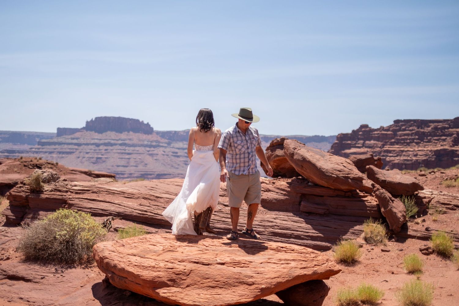 Elopement photography in Moab, Utah