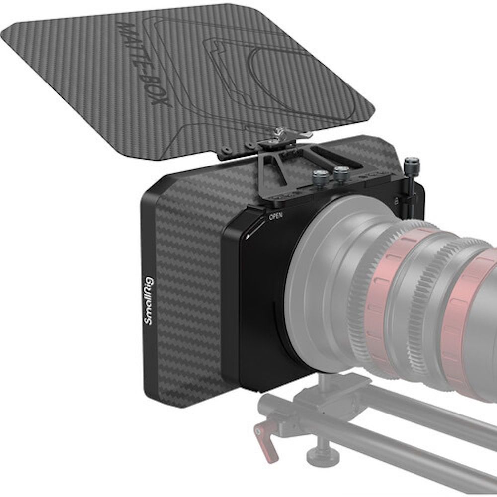 SmallRig Carbon Fiber Matte Box 67mm/ 72mm/77mm/82mm/114mm Lens