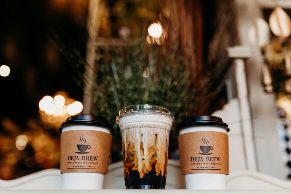 deja brew coffee house and bakery branding photography sage and ivy studio Iowa corridor midwest tweaked two annex