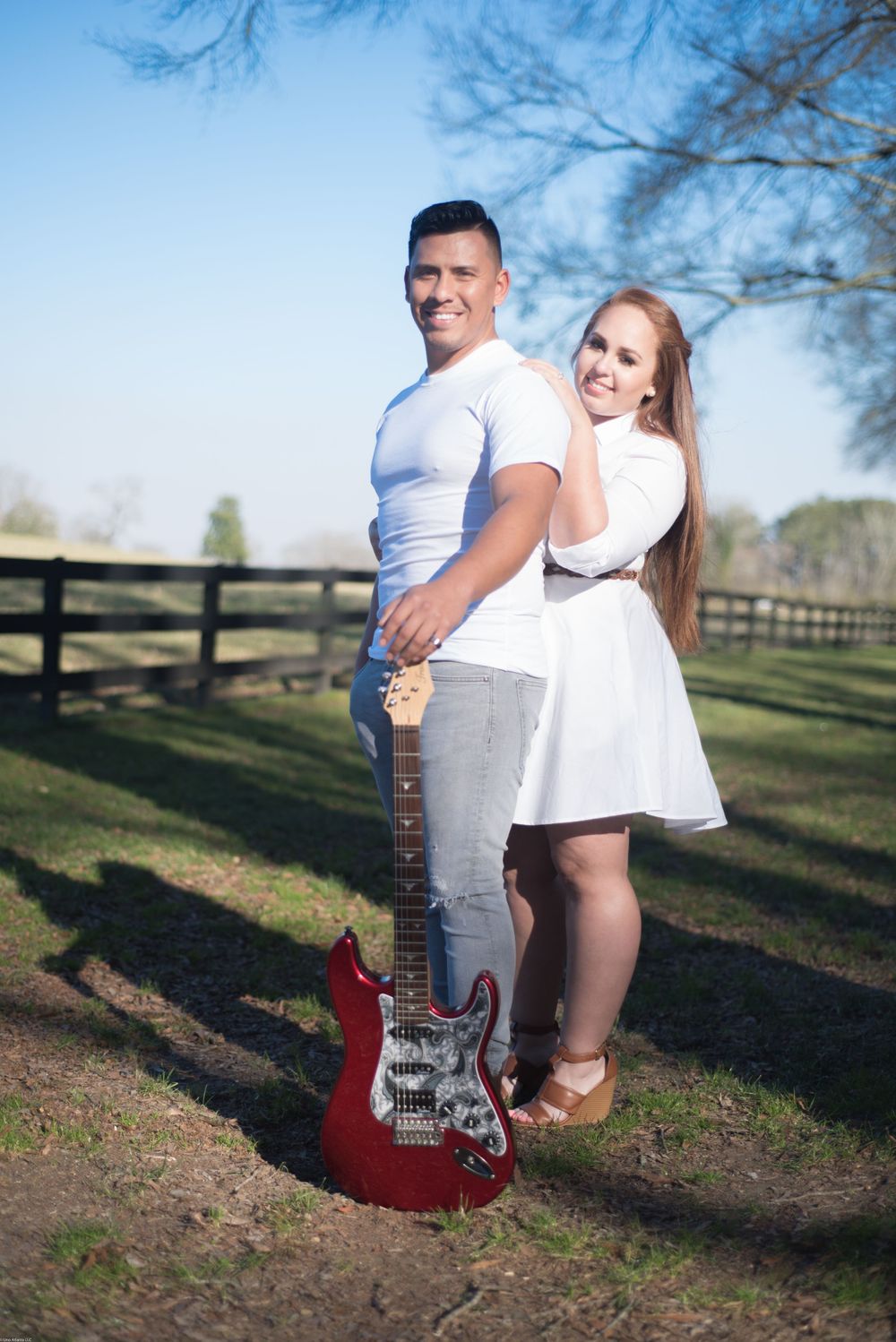 Engagement Shoot Guitar