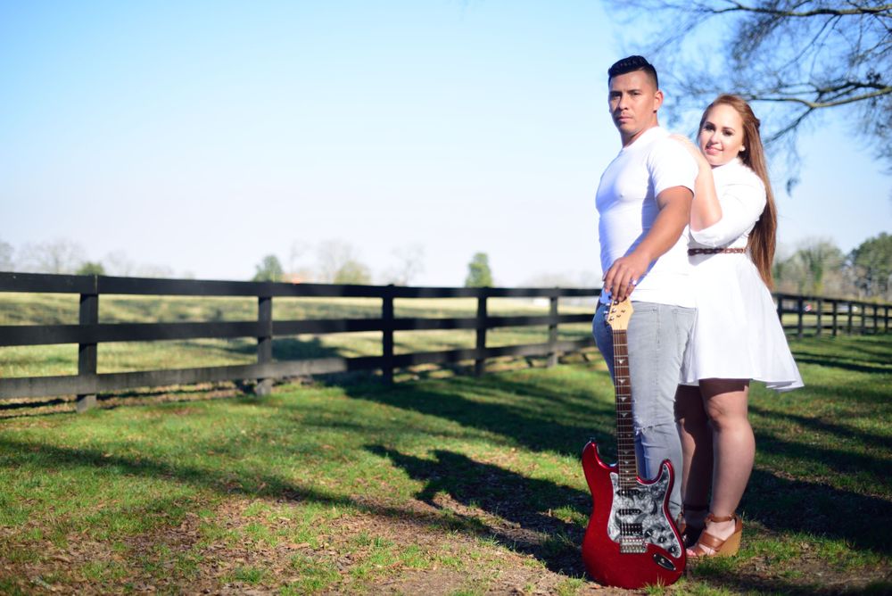 Engagement Shoot Guitar