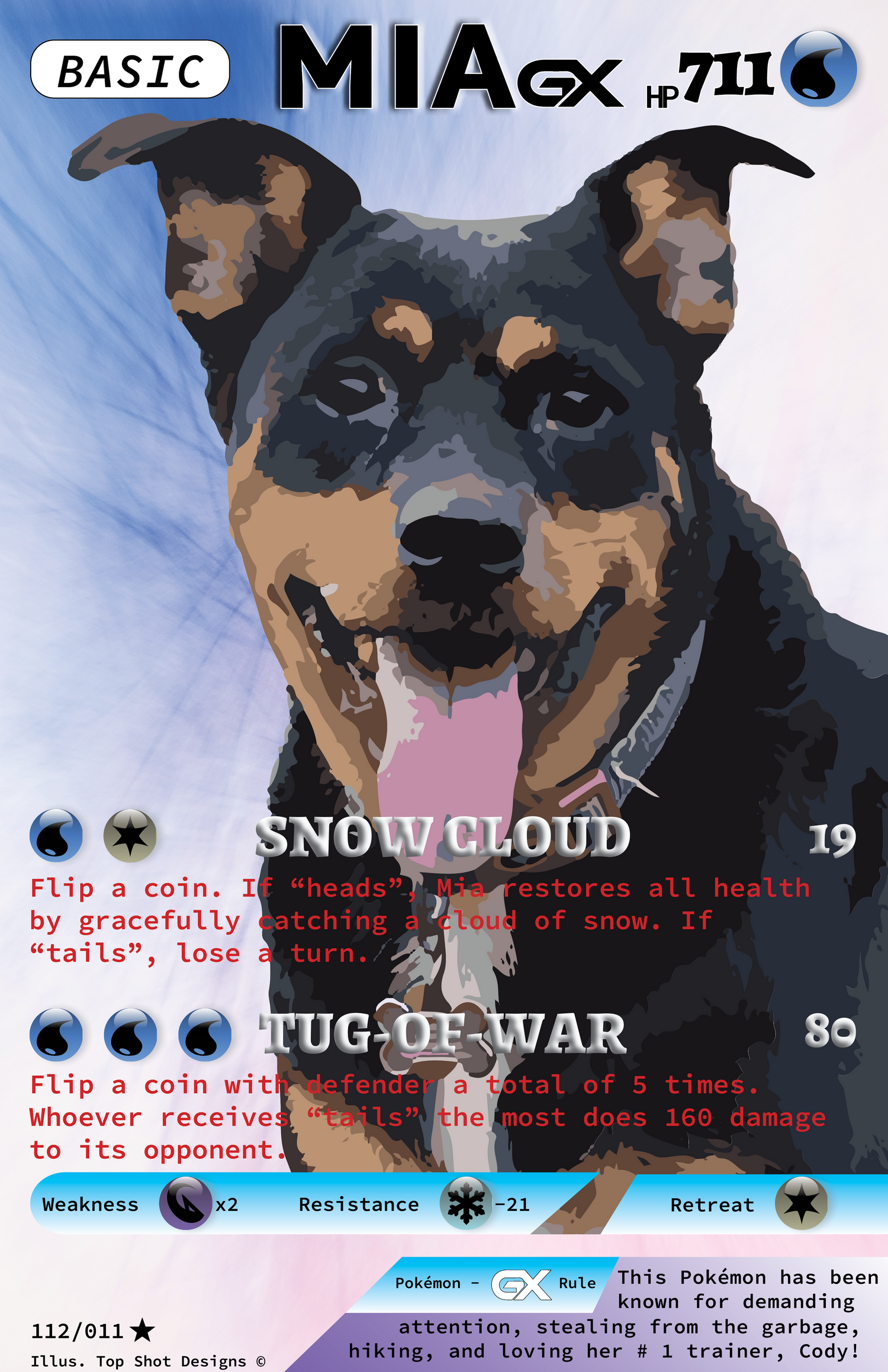custom pokemon card graphic