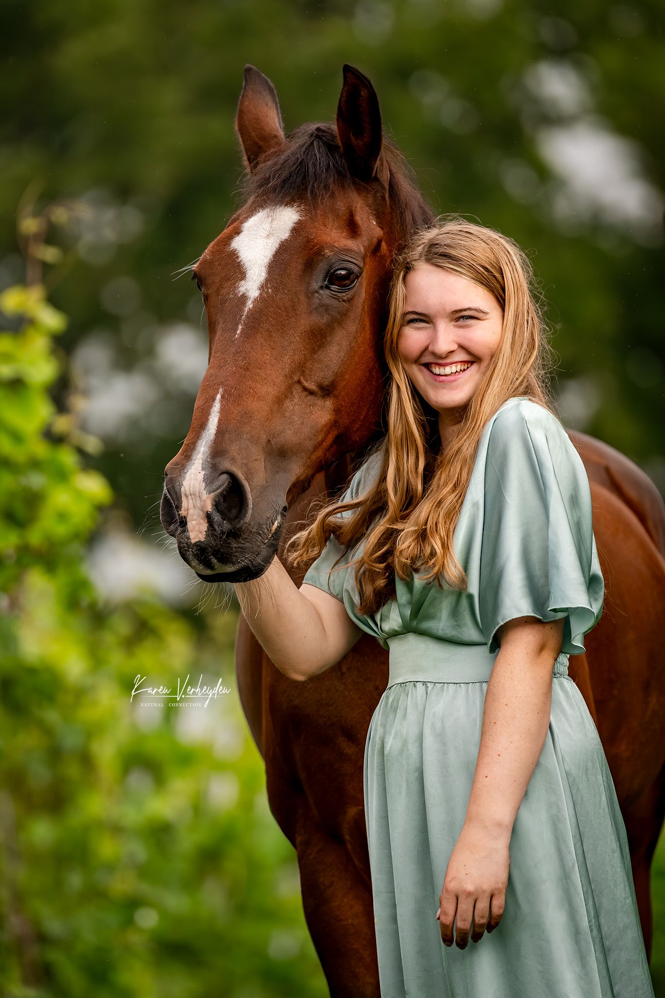 fotoshoot met je paard in de natuur zonder tijdsdruk romantisch KarenVerheydenPhotography Noord-Brabant en Antwerpen