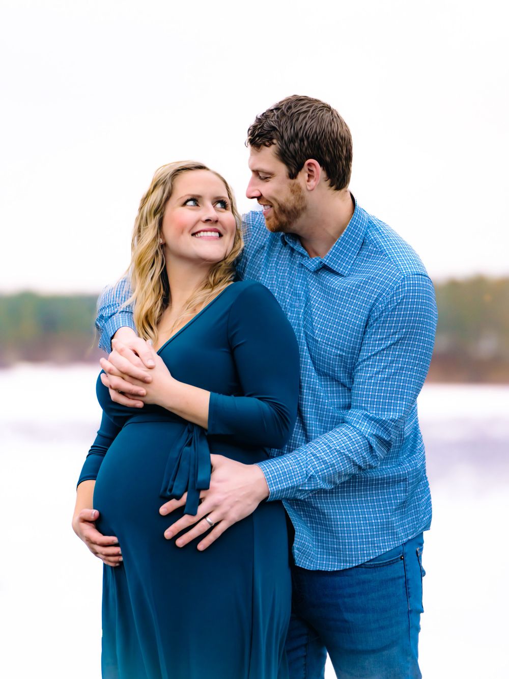Maternity Photo Life By Lauren Photography Clough State Park, Weare, NH