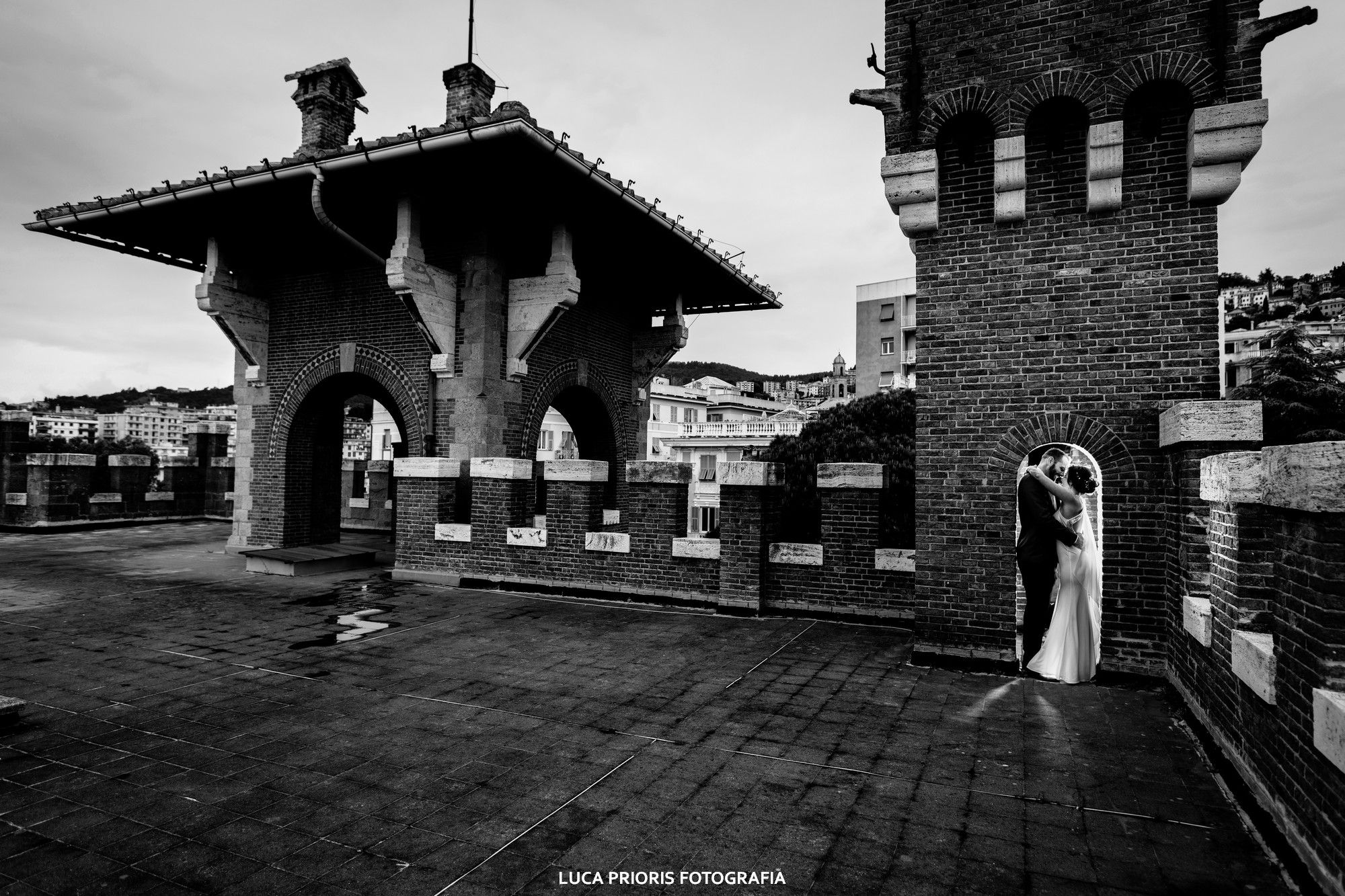 ritratto degli sposi a castello bruzzo a genova