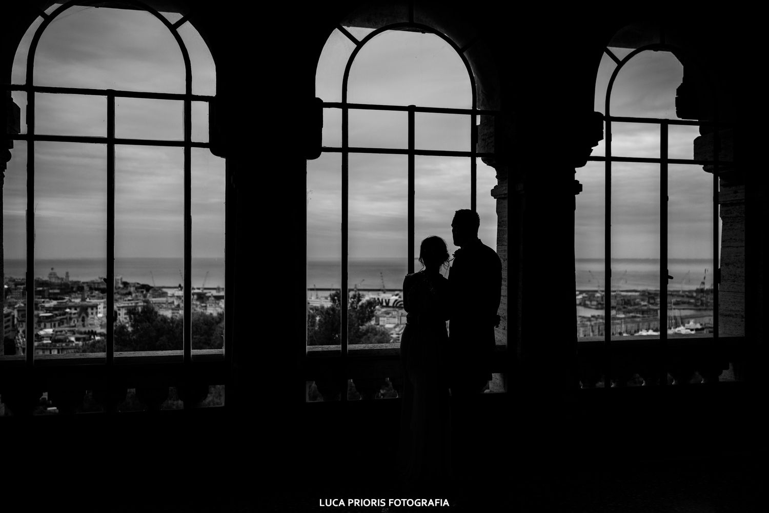ritratto degli sposi a castello bruzzo a genova