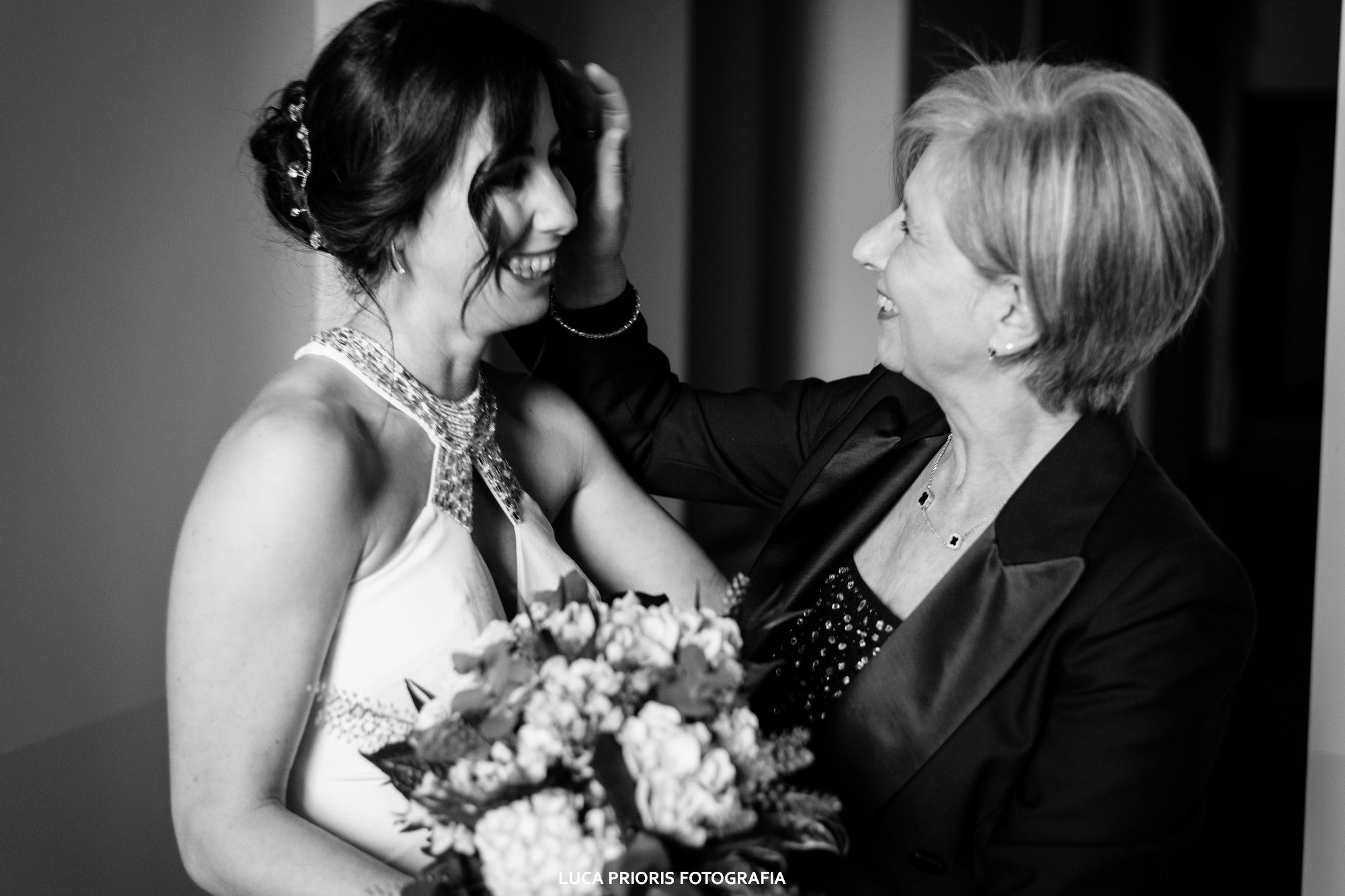 la sposa con la mamma