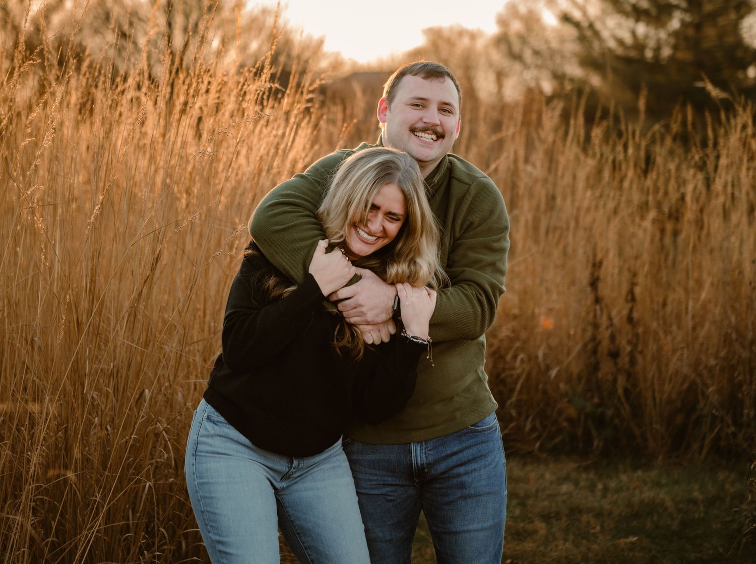 Couples Session at Infirmary Mound Park in Ohio