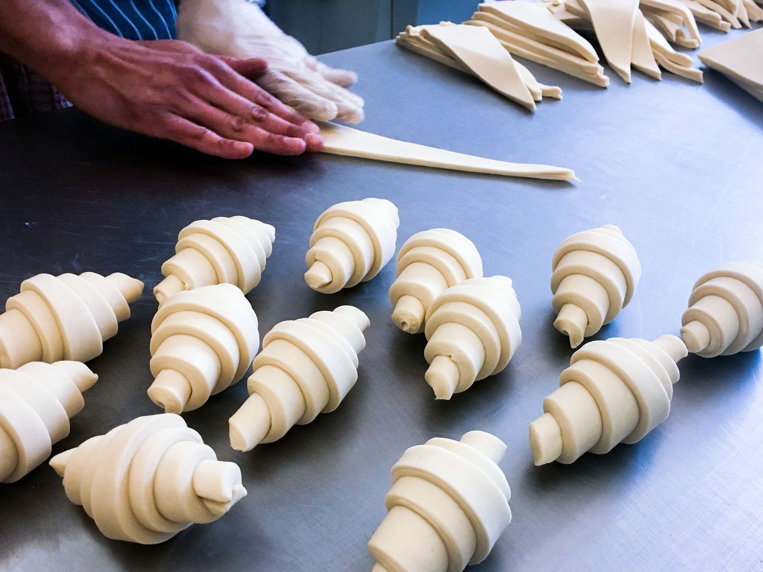 Croissant Rolling - Photo by © Reka Csulak
