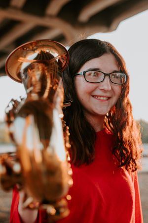Springfield, MO photographer and designer. Senior Session or creative portrait.