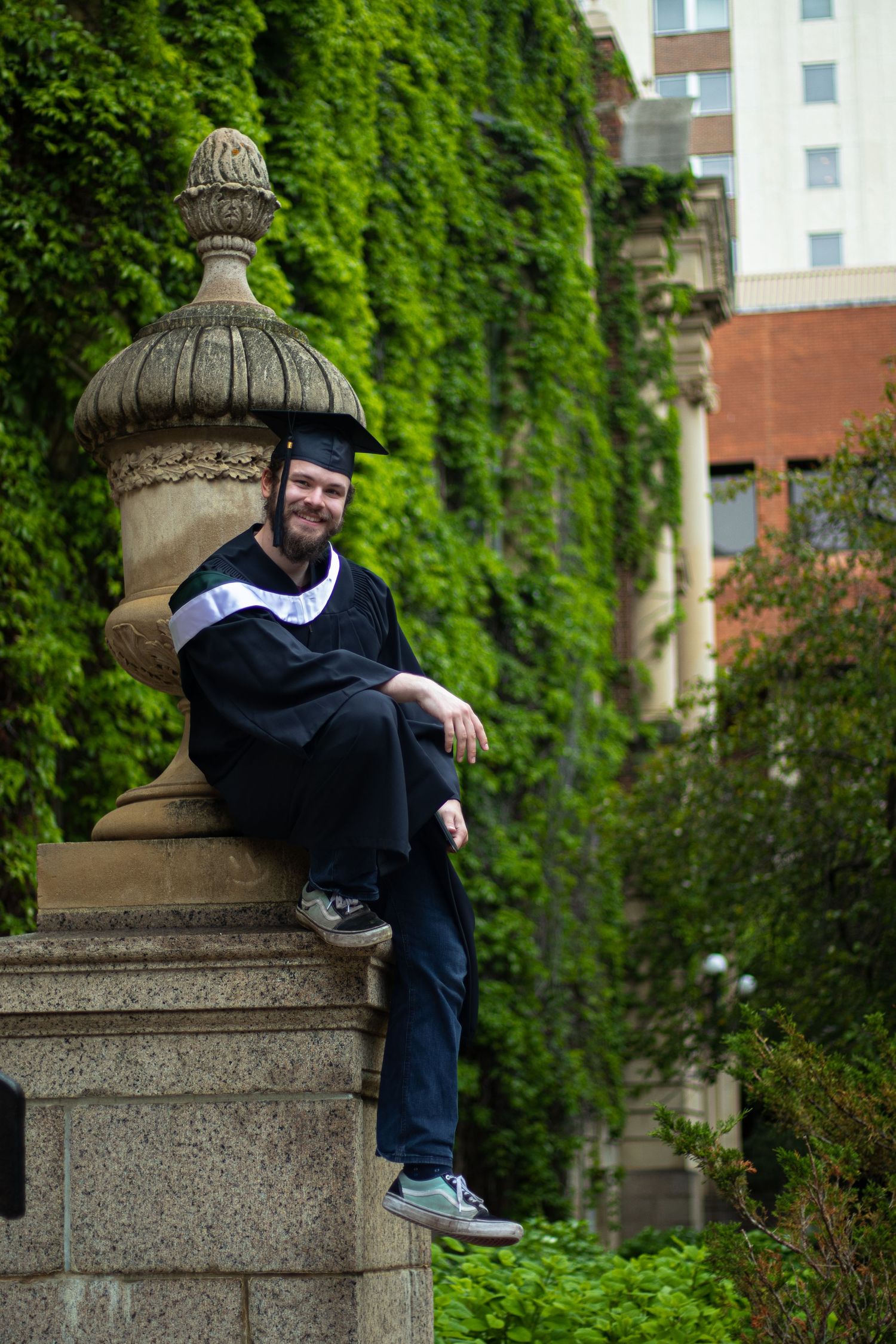 University of Alberta Graduate, on Campus, Edmonton, Canada