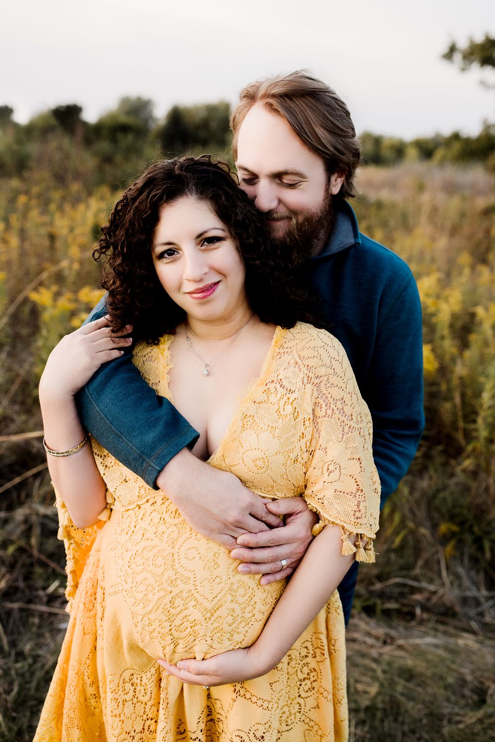 Fall Outdoor Maternity Session Algonquin, IL by Ma.Mi. Photography Chicago Maternity Newborn Photographer