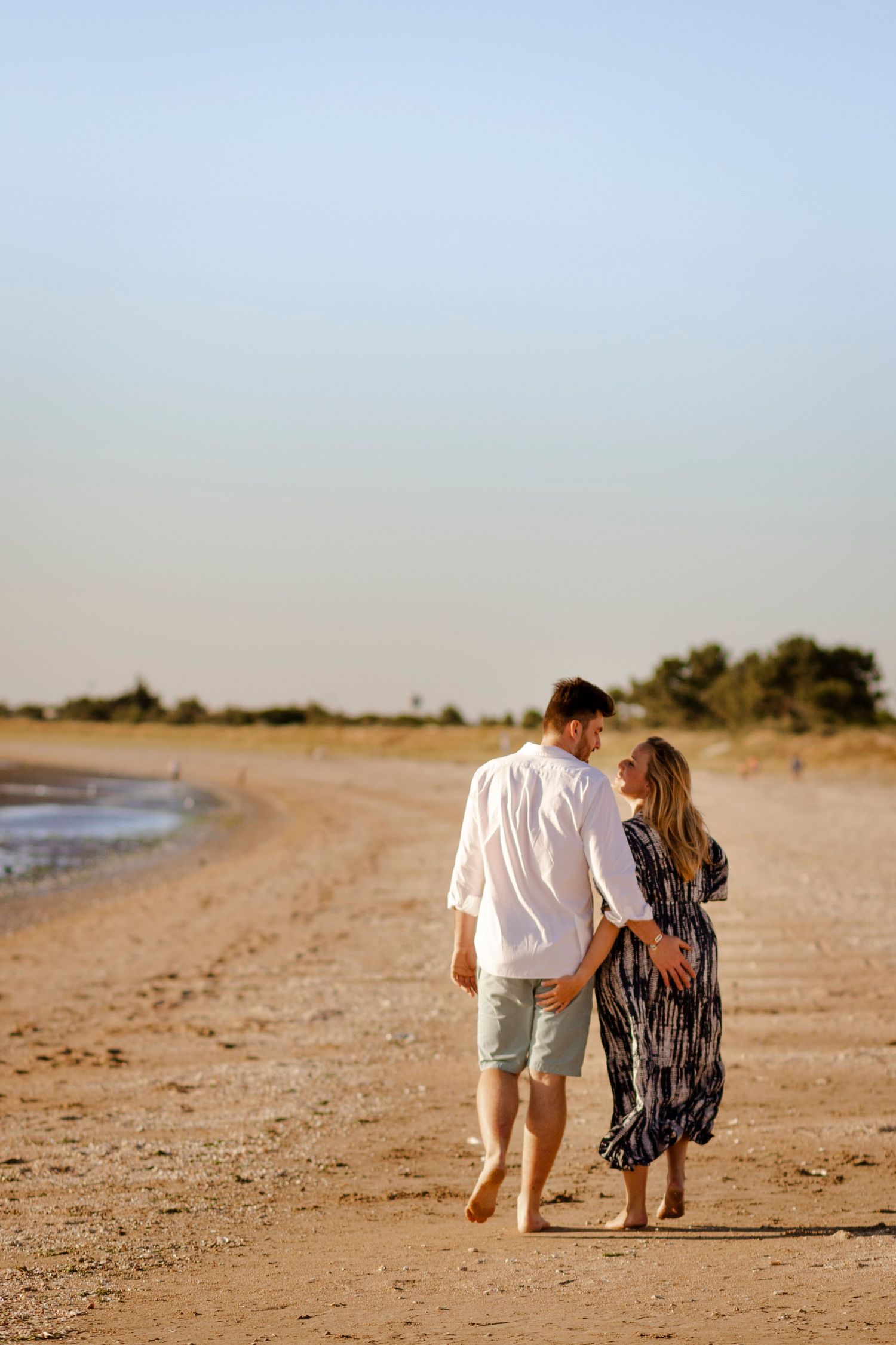 photographe couple plage de la rochelle