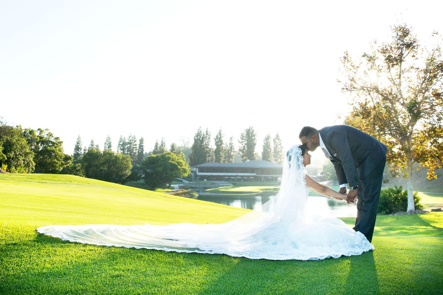 Wedding Day Photos at golf Course. Wedding Photographer.