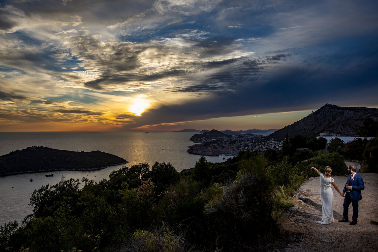 Wedding photographer, Dubrovnik, Croatia
