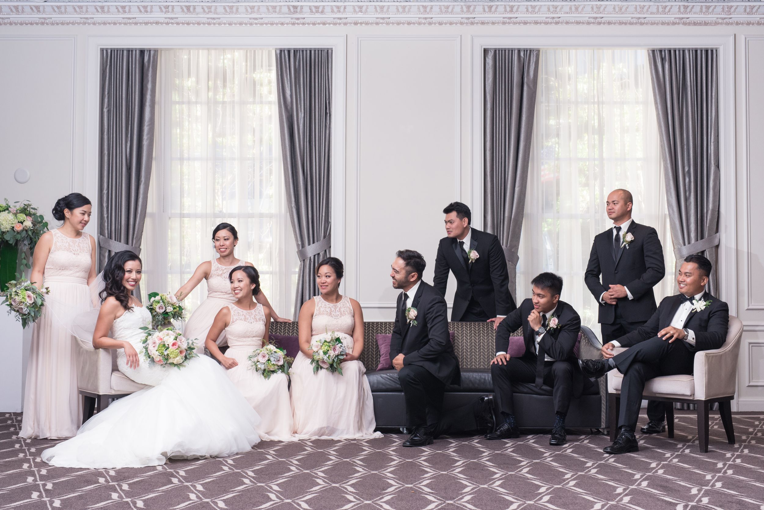 Rosewood Hotel Georgia Wedding Day