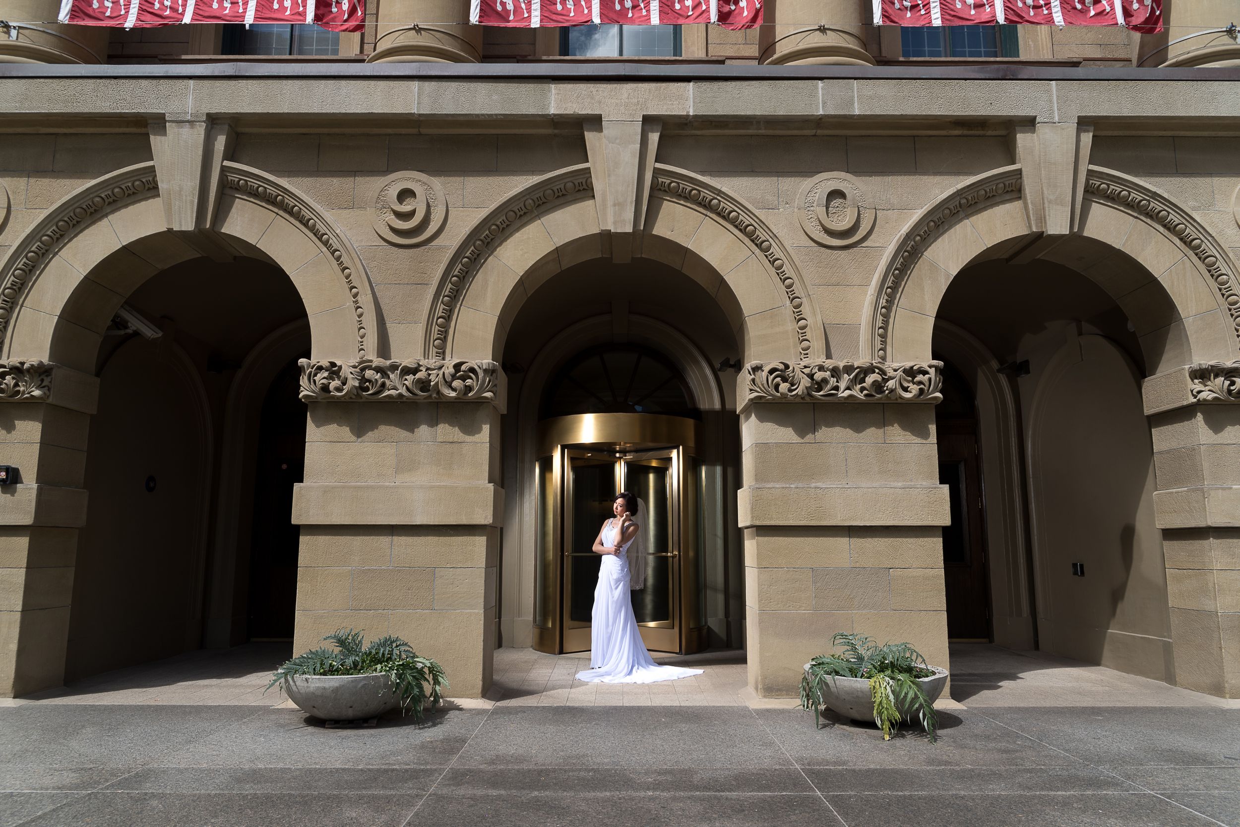 Chinese Downtown Calgary Wedding