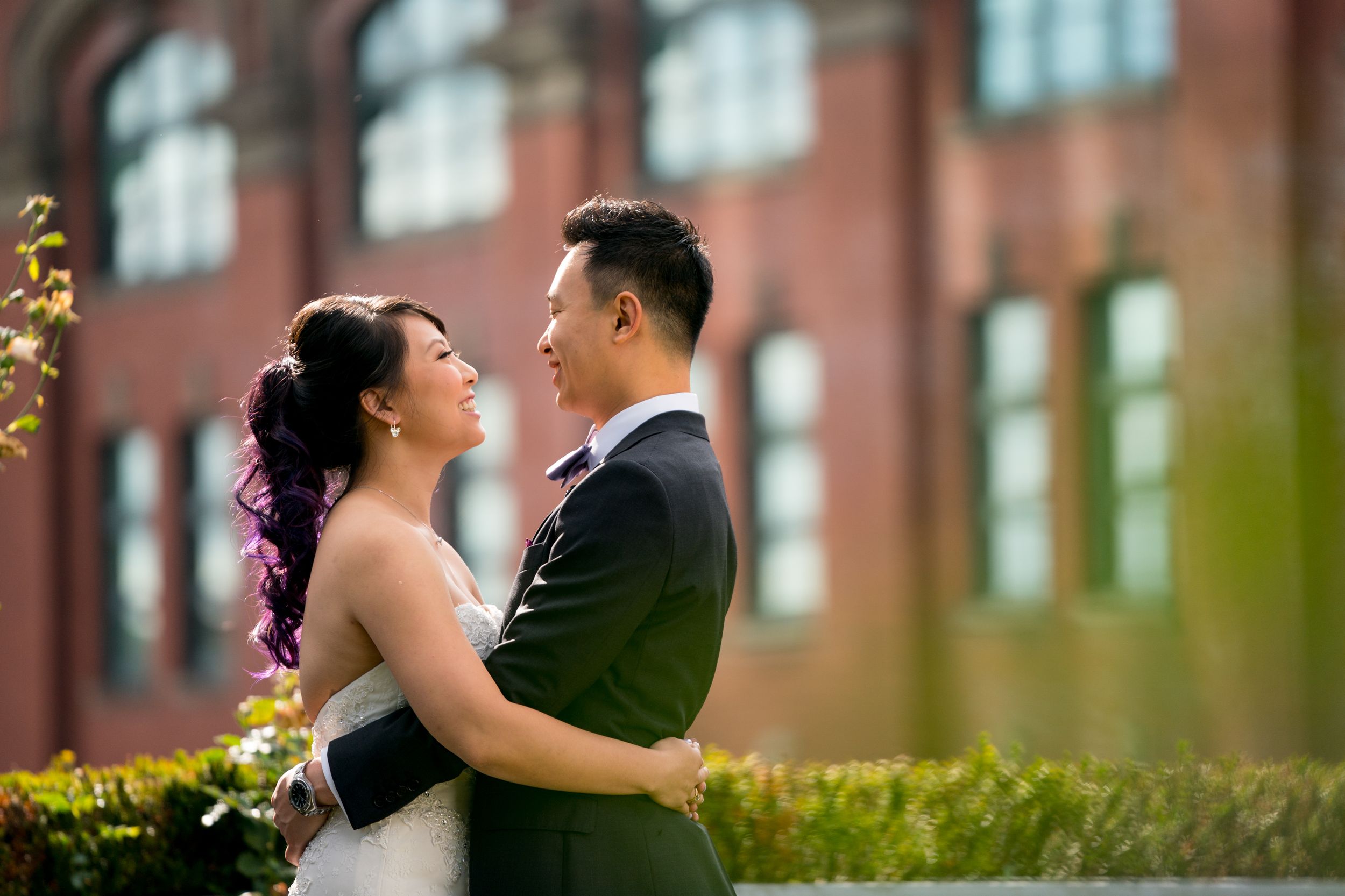 Fairmont Pacific Rim Vancouver Chinese Wedding Day Couple