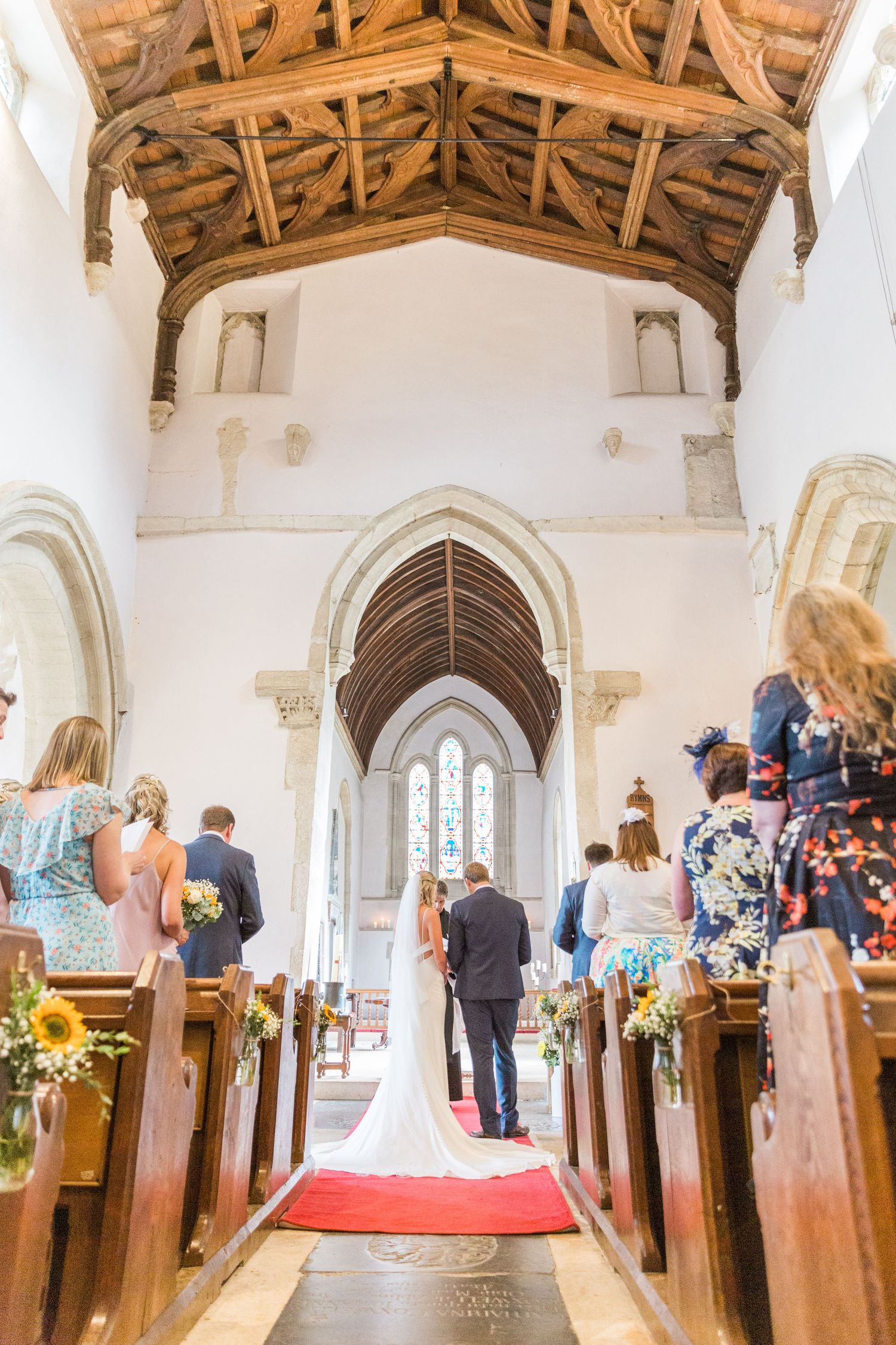 Hayley Elizabeth Photography The Swan Bibury Cotswolds wedding photographer church wedding ceremony in village