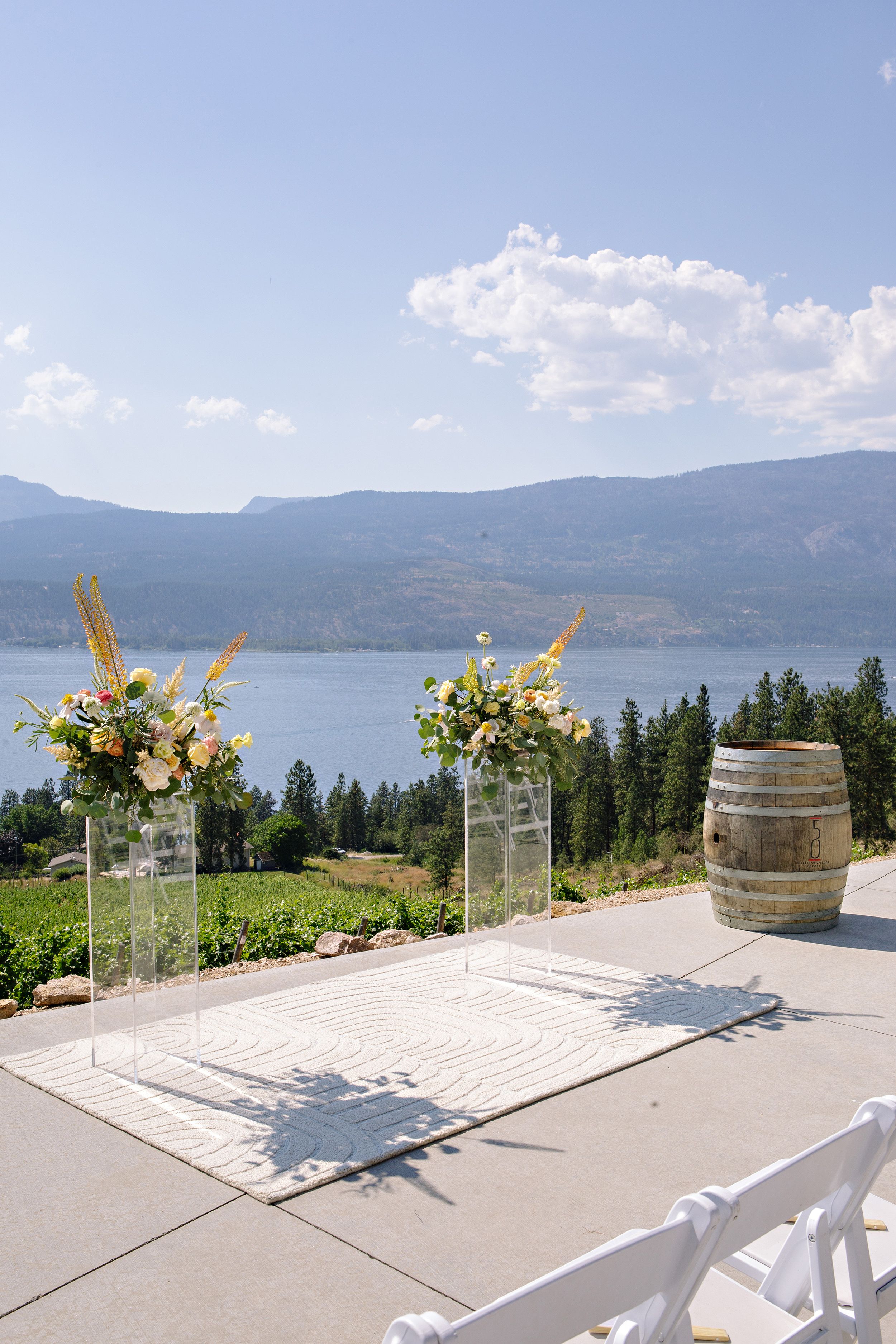 wedding ceremony alter