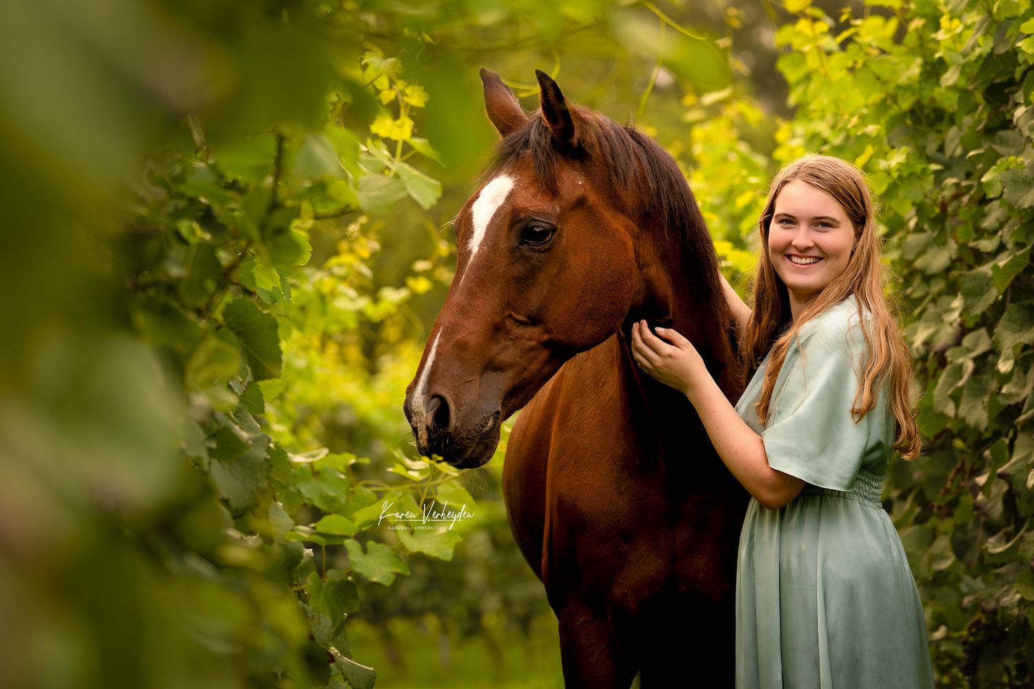 Paardenfotografie portfolio spontane foto's in de natuur ontspannen zonder tijdsdruk