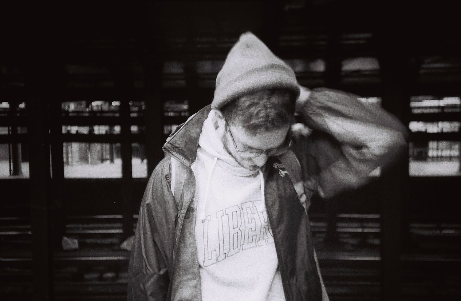 About Nahuel — Image of Nahuel in NYC Subway