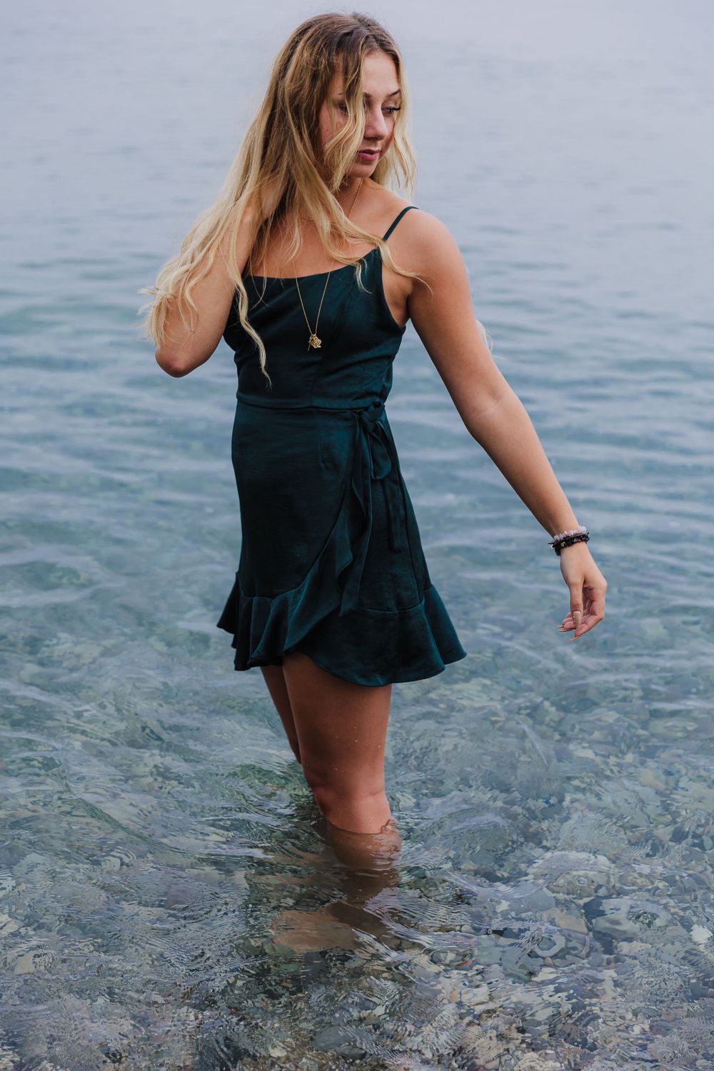 Senior photography session in Michigan, showcasing individual style and celebrating a milestone