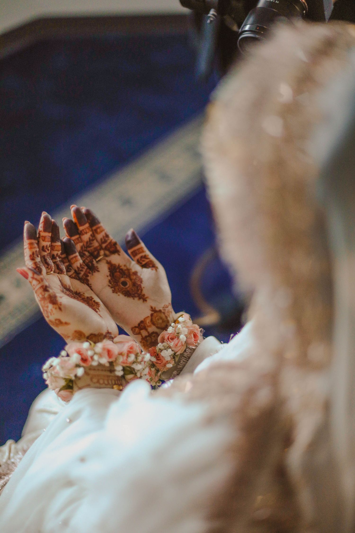 Pakistani wedding with nikkah bride and groom in Vancouver