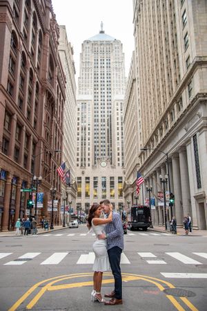 Chicago engagement photos