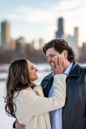 Chicago engagement photos