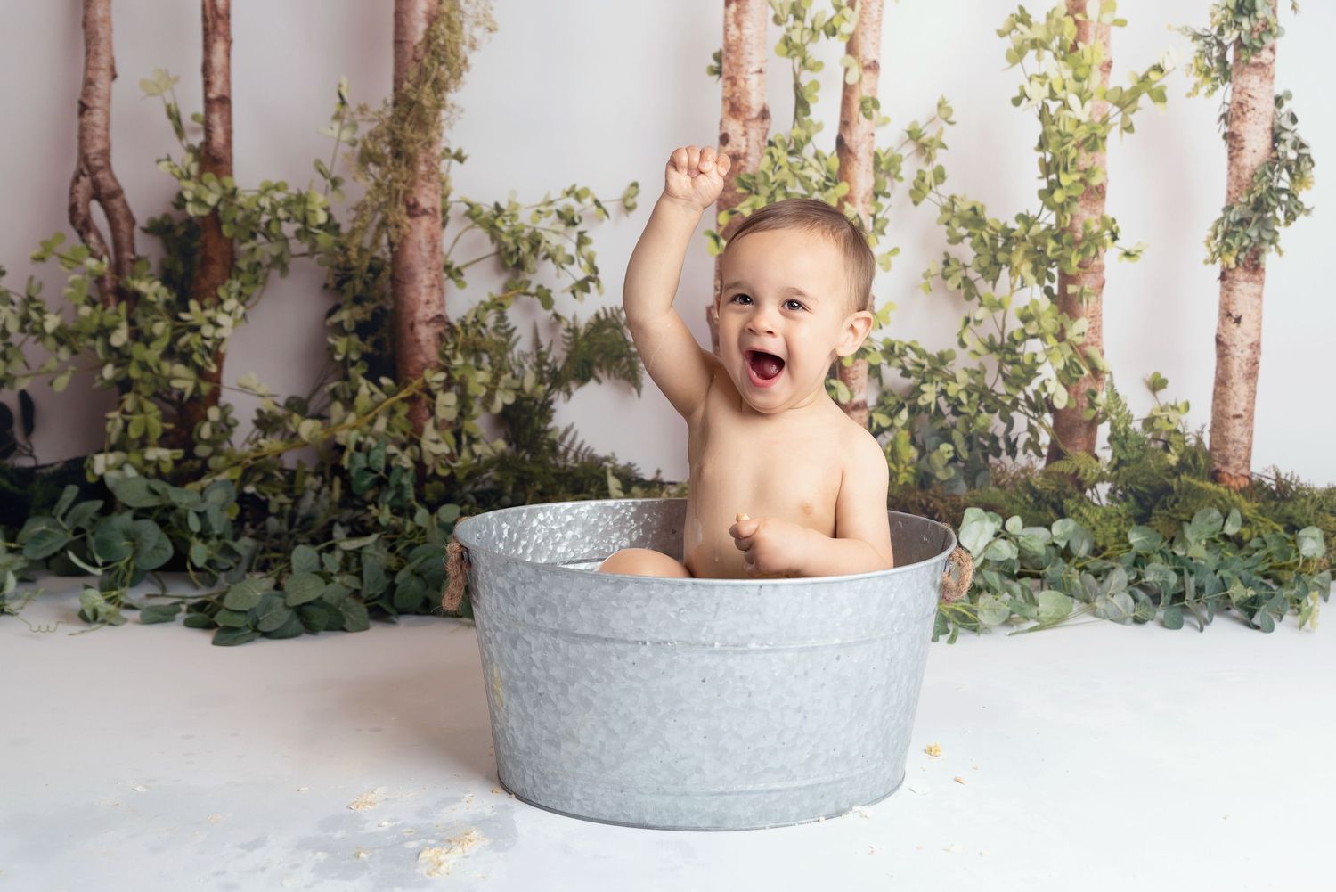 Woodland Splash Time Cake Smash