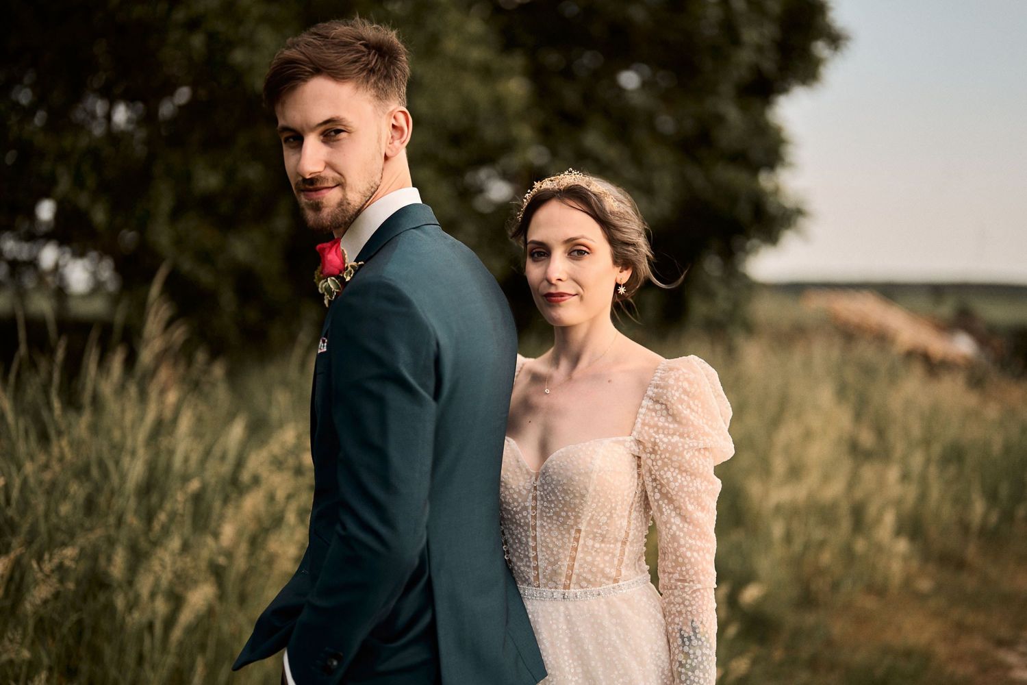 photo de mariage prise par une photographe