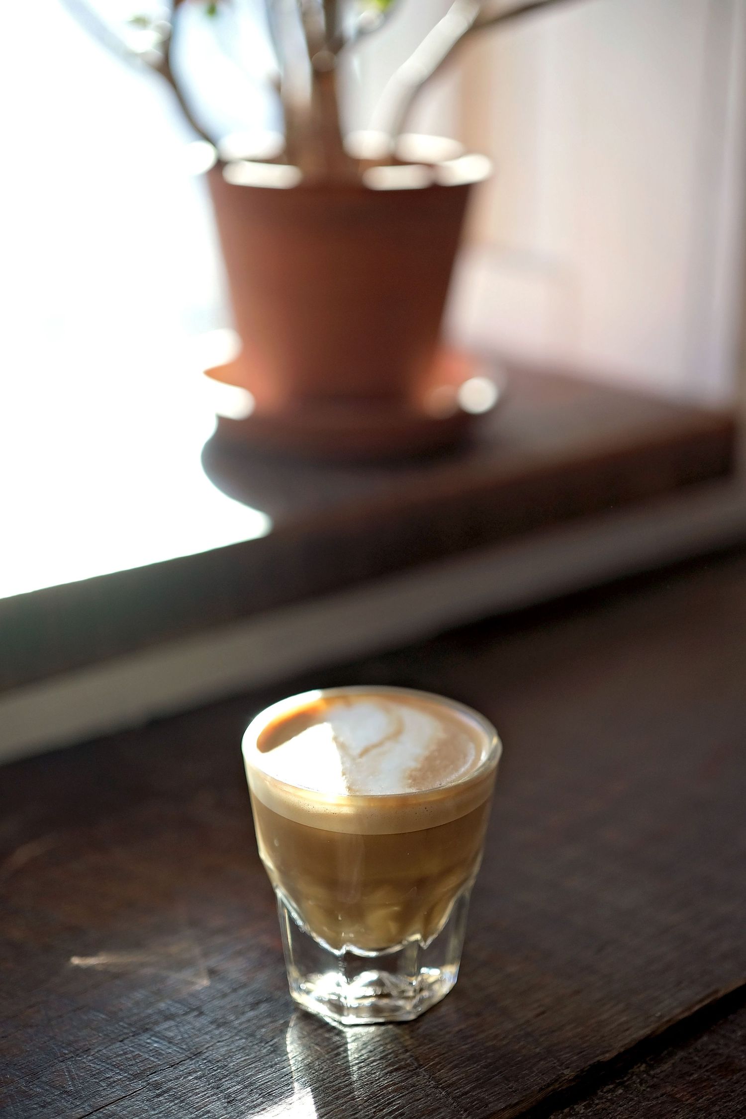 A much-needed Cortado.