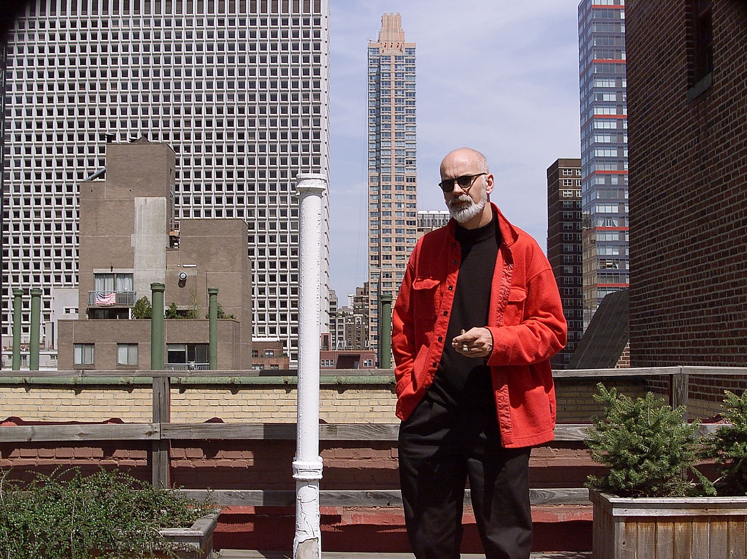 Ed Zabel - Manhattan Project - Cigar break on the roof.