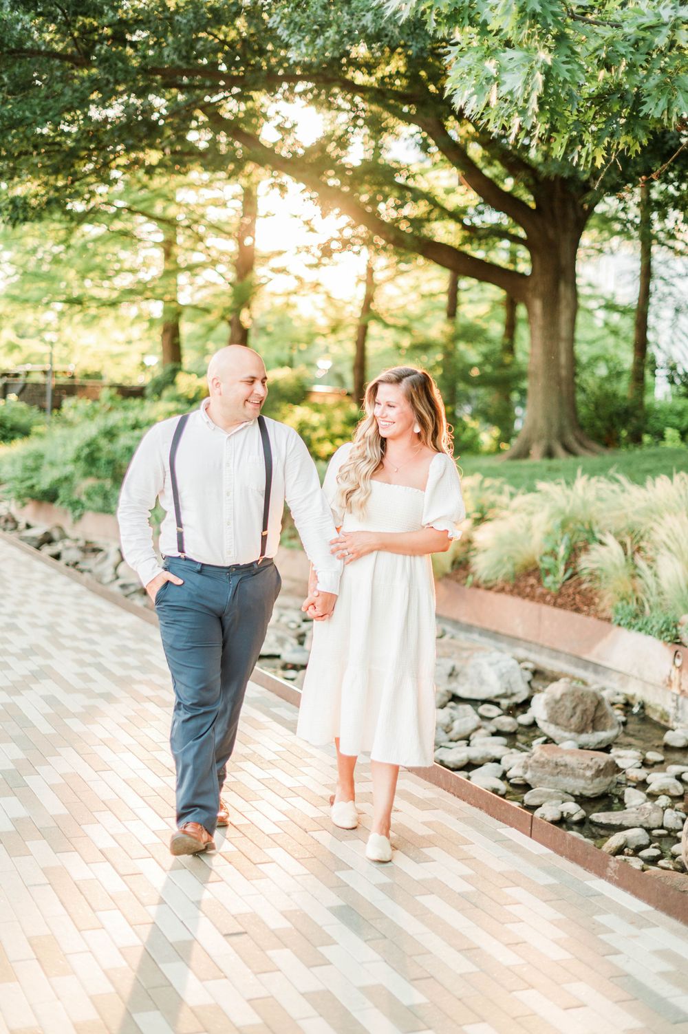 Spring time family session at Myriad Gardens in Oklahoma City, OK.