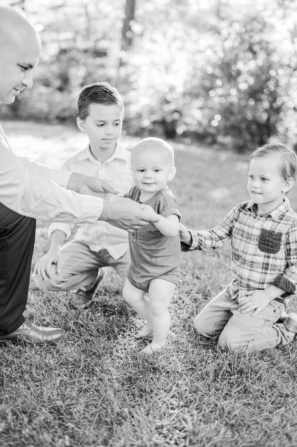 Spring time family session at Myriad Gardens in Oklahoma City, OK.