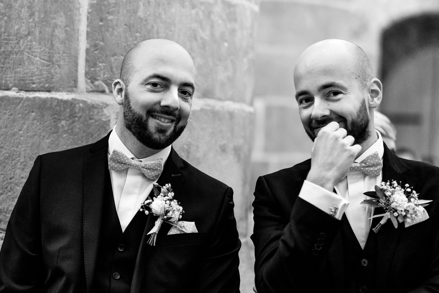 TLOOK photographe de mariage de style documentaire, Temple Saint-Vincent de montreux cérémonie religieuse