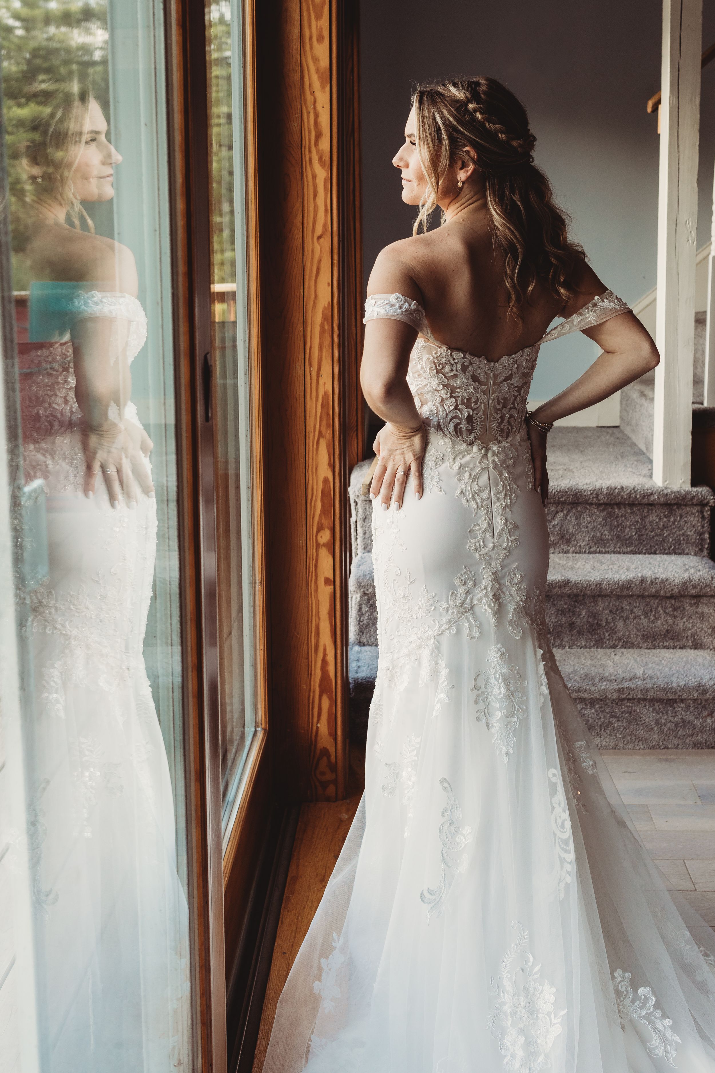 Professional wedding photo - bride