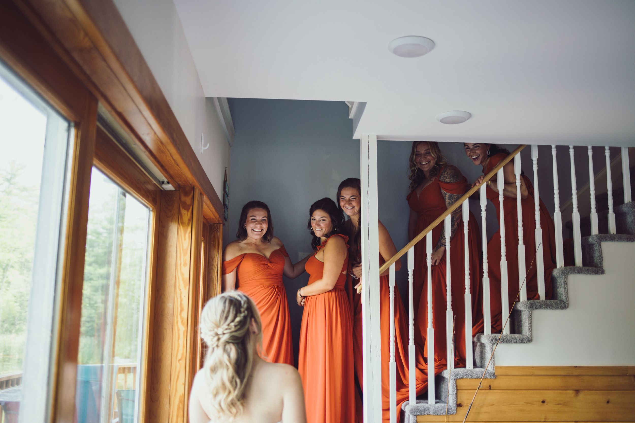 Professional wedding photo - bridesmaids