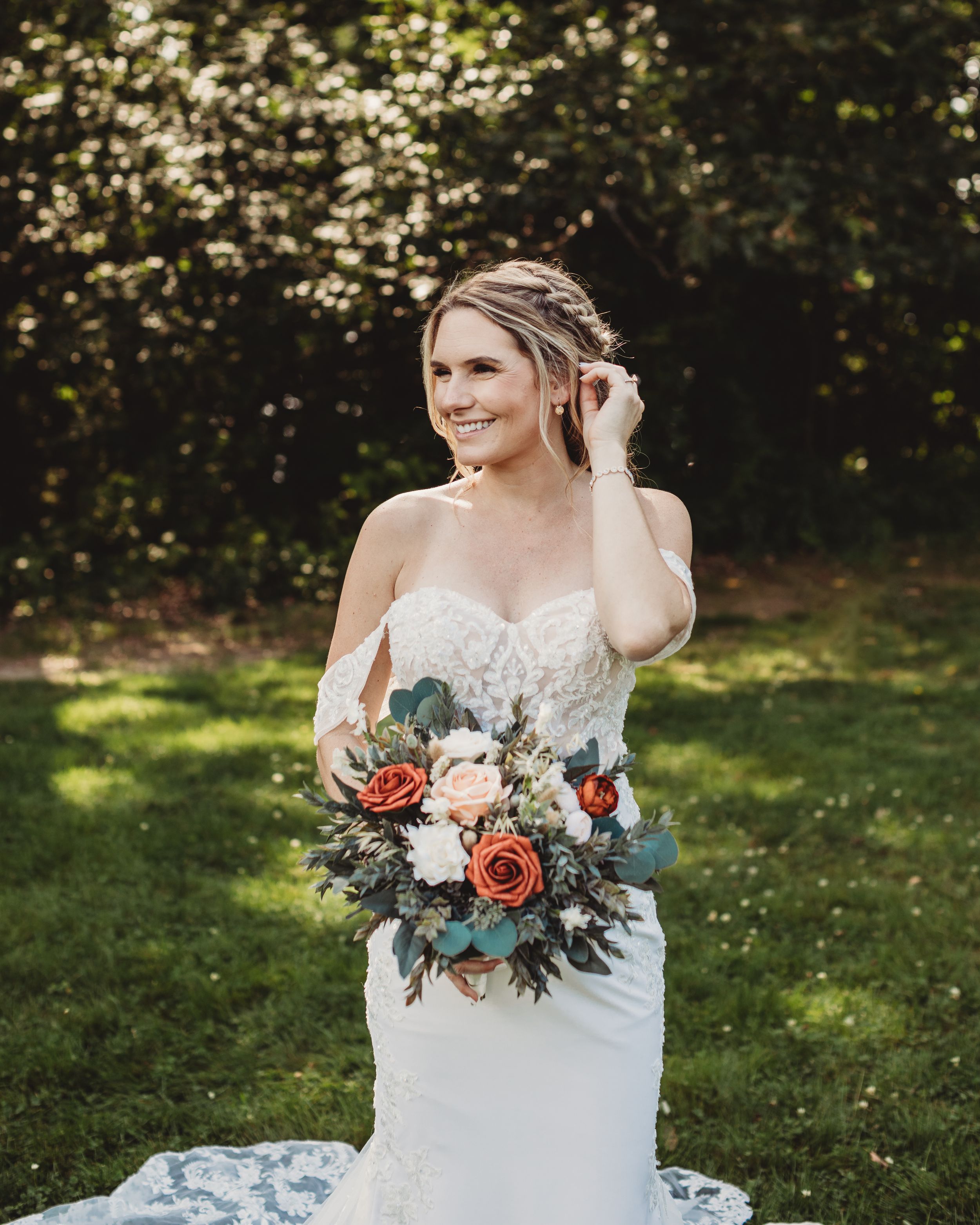 Professional wedding photo - bride