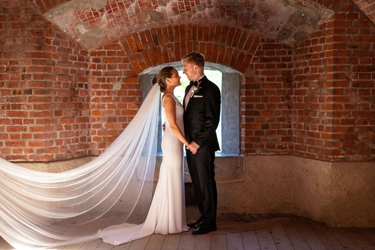 bryllupsfotografering oscarsborg drøbak
