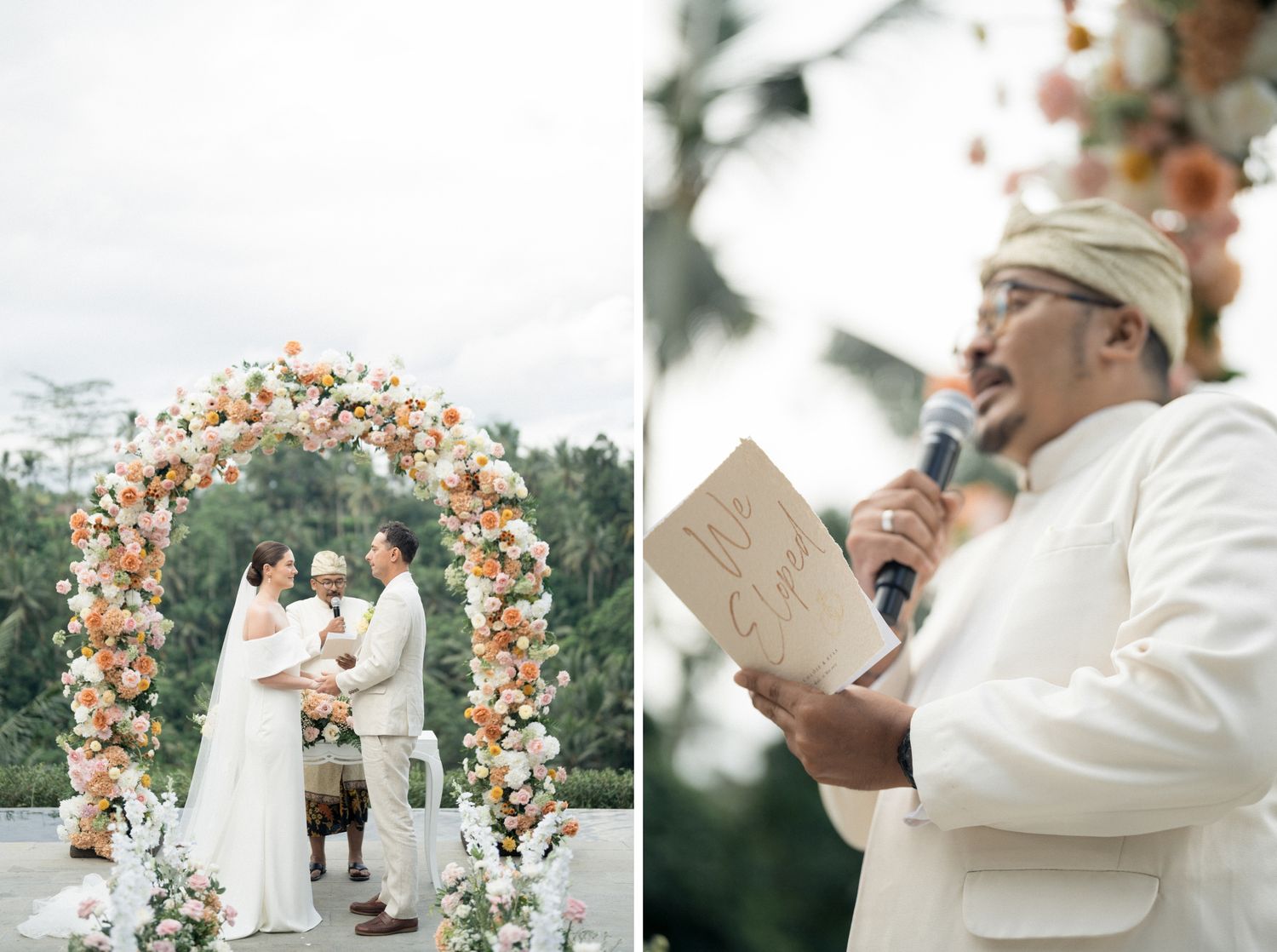 Elopement Wedding Ceremony In Ubud Bali