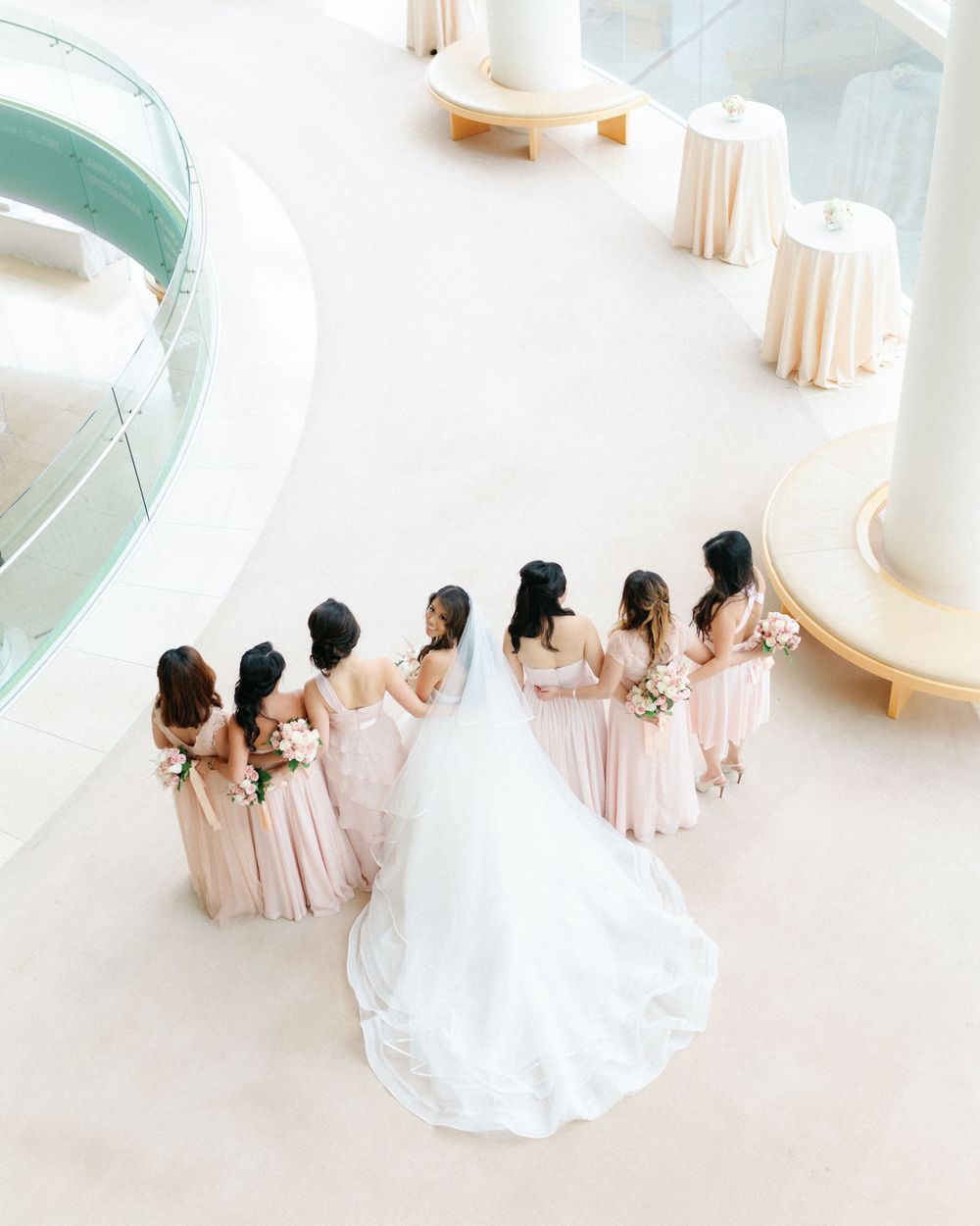 Bridal Party Segerstrom Costa Mesa CA