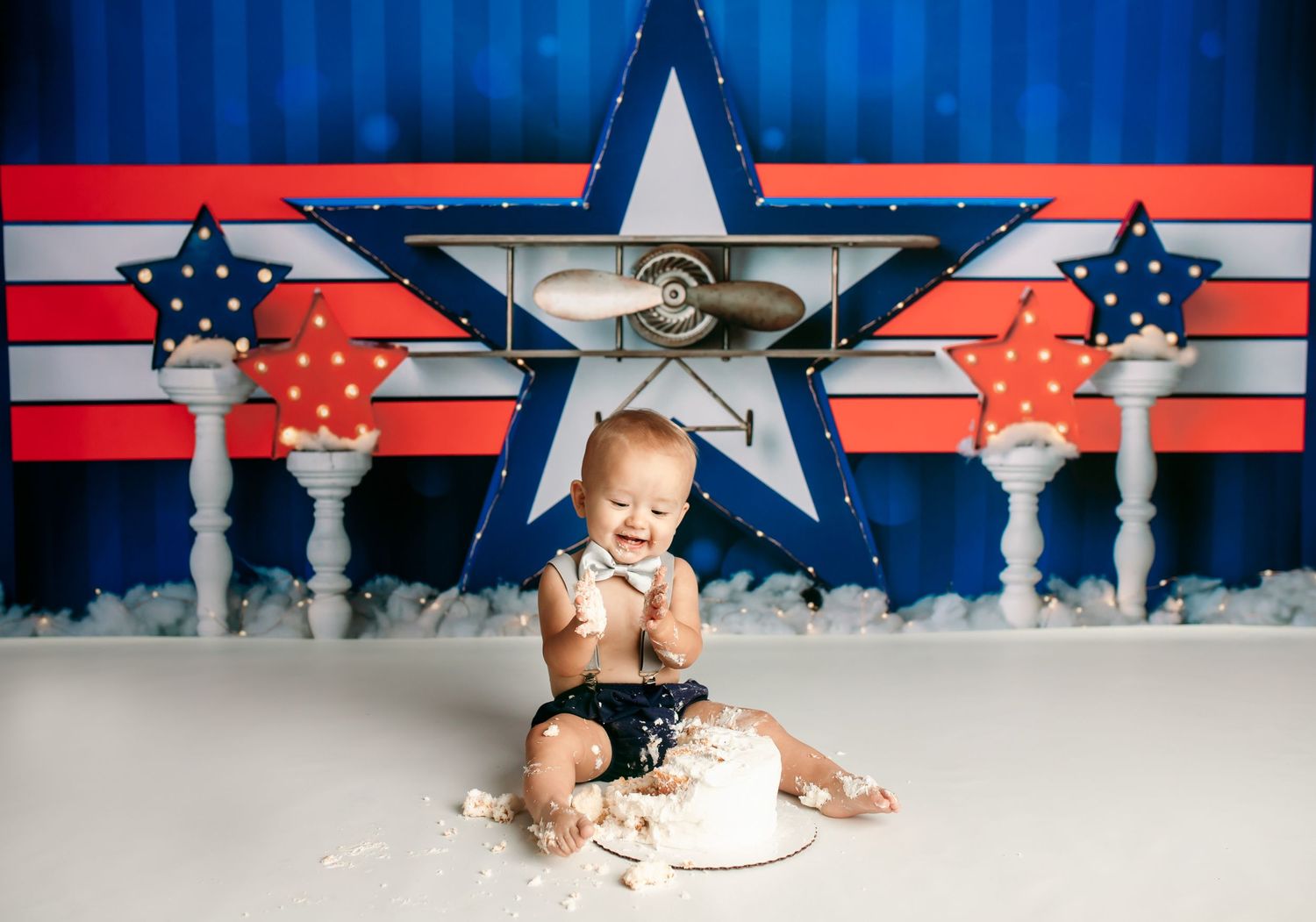 Chillicothe Ohio studio photography cake smash