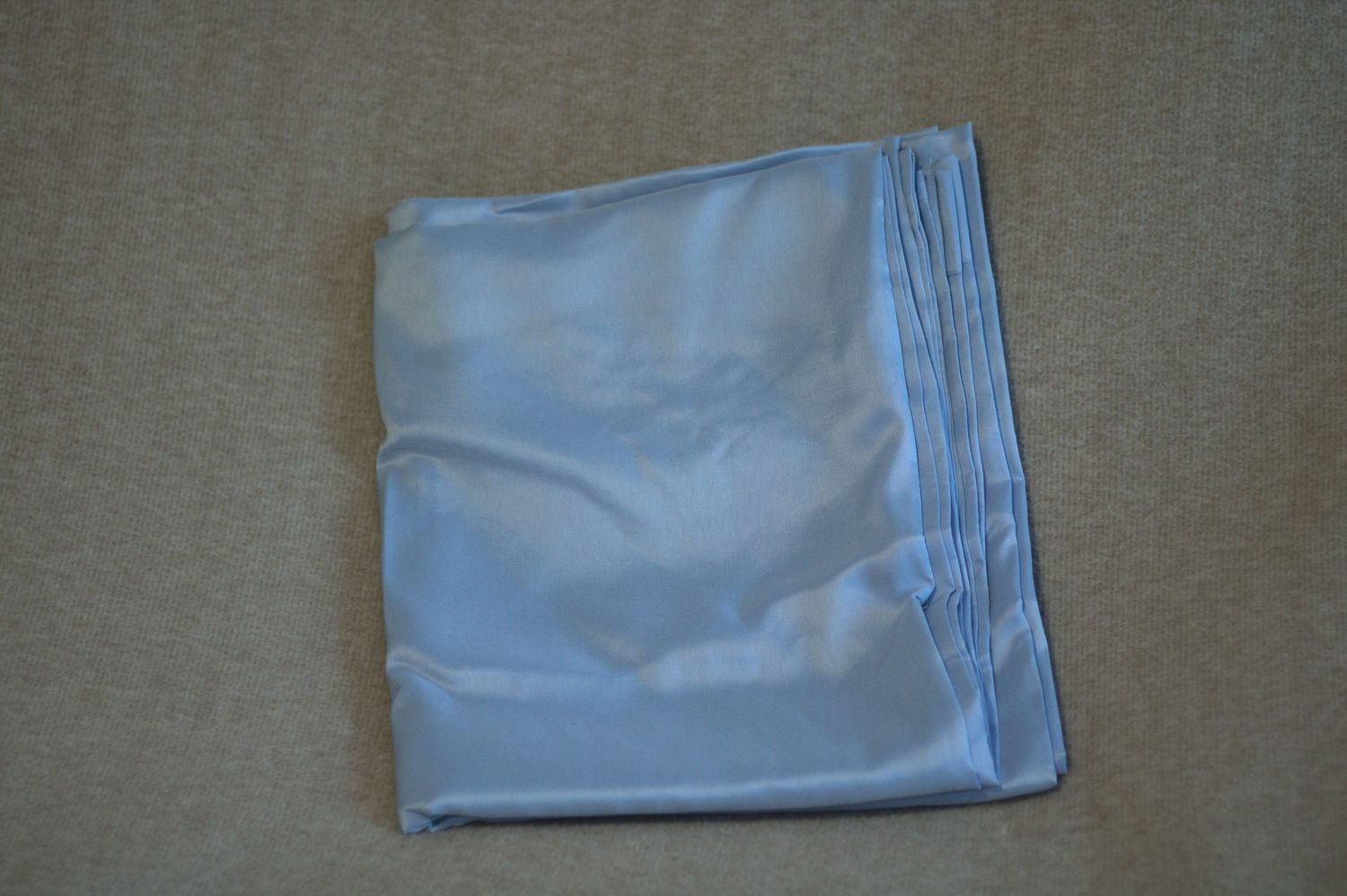 Blue Satin Sheet