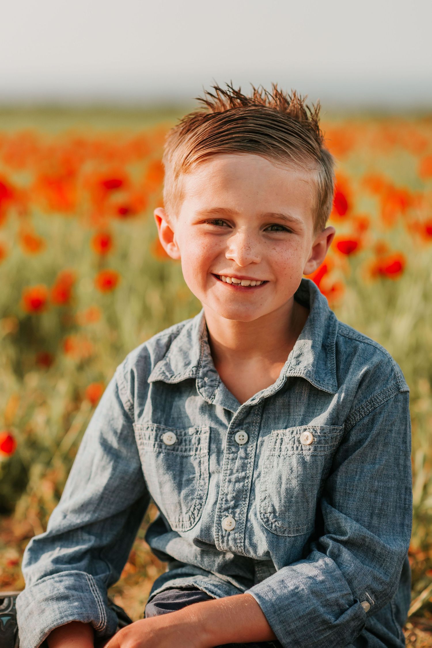 poppy field mini shoot, family session, Cornwall photoshoot