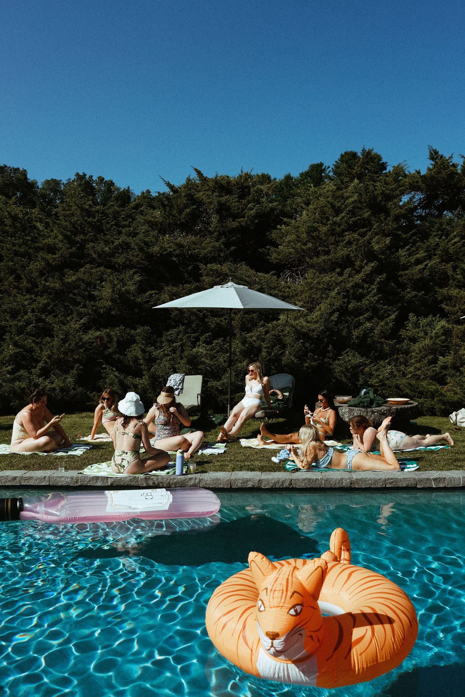 Sarah and Issaac's Berkshires Wedding Photography. Christina Karst Photography. Girl's day portraits
